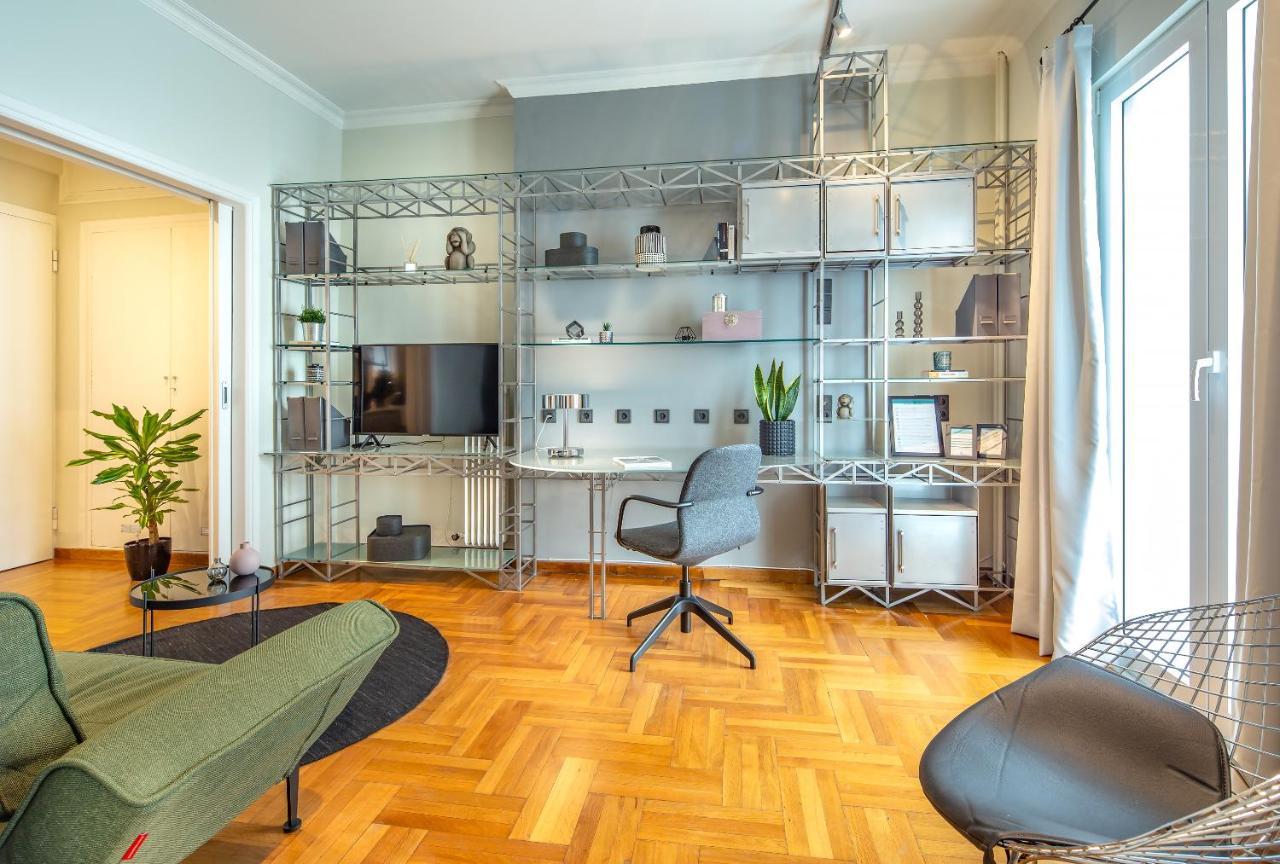 Superb 1Bd Apartment In The Heart Of Kolonaki By Upstreet Atene Esterno foto